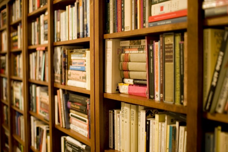 Boekenplank. Bron: Wiikipedia