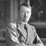 Adolf Hitler (1889-1945), leider van Nazi-Duitsland, nationaal-socialist