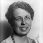 Eleanor Roosevelt (1884-1962), first lady, mensenrechtenactivist